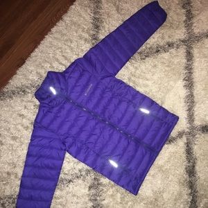 Girls Columbia 100% Nylon Winter Coat - M (10-12)
